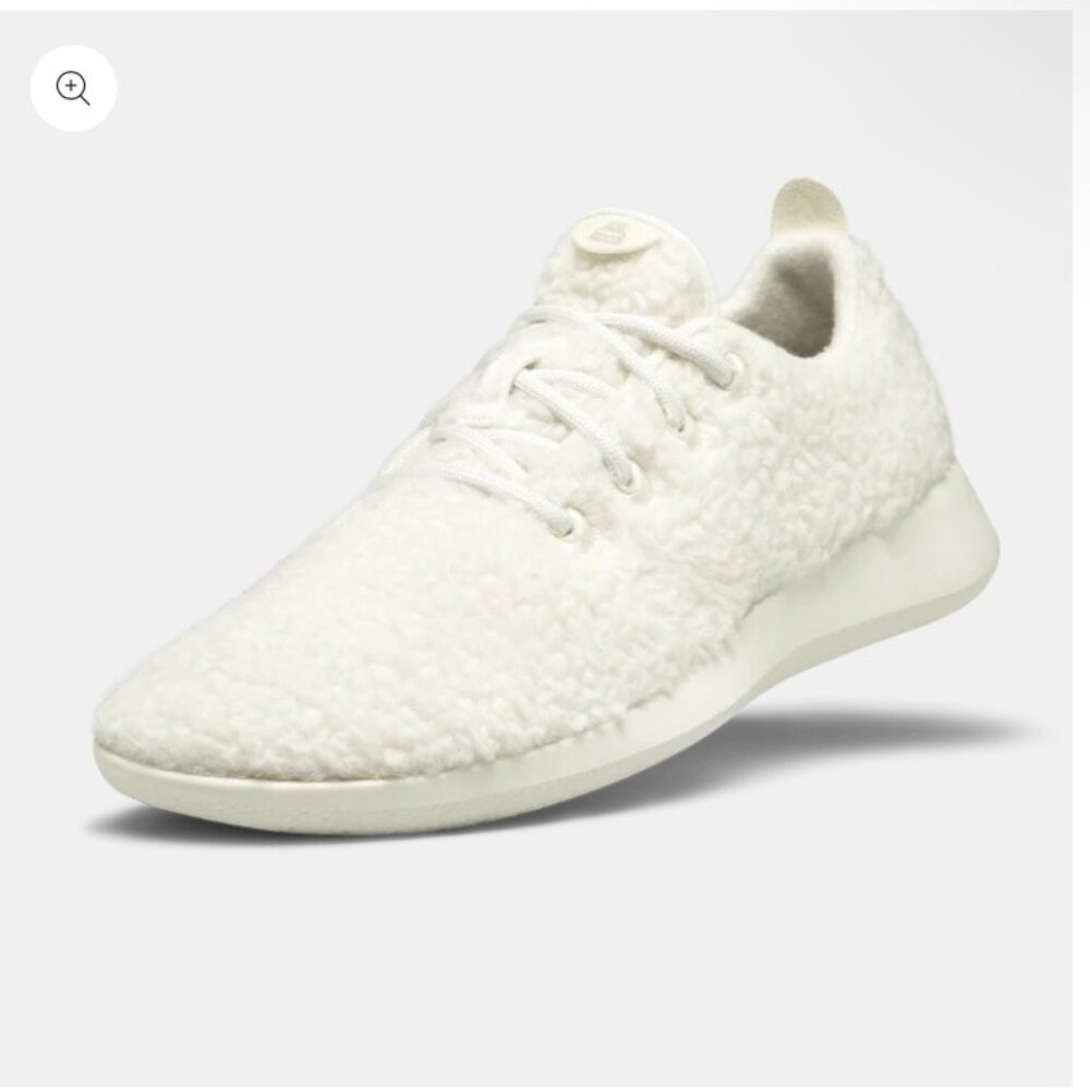 allbirds Women's Wool Runner Fluffs Natural White